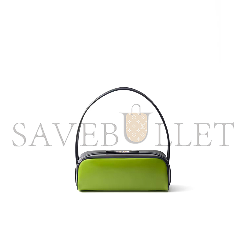 PRADA SWING SMOOTH LEATHER SHOULDER BAG 1BC249 (28*11.5*10cm)